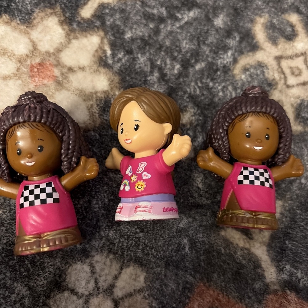 Fisher Price Little People Barbie Racing - 3 Total